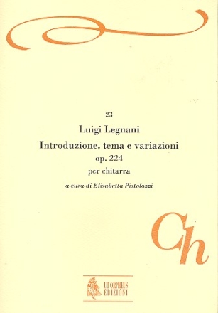 Introduzione, tema e variazioni op.224 per chitarra