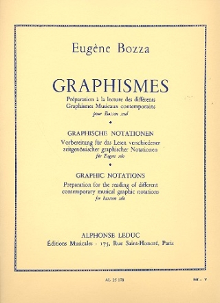 Graphismes pour basson
