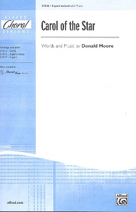 Carol of the Star for mixed chorus and piano