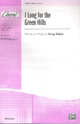 I long for the green Hills for female chorus and piano
