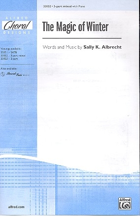 The Magic of Winter for mixed chorus (SAM) and piano score