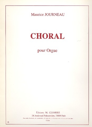 Choral op.17 pour orgue