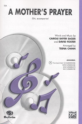 A Mother's Prayer for female chorus and instruments vocal score