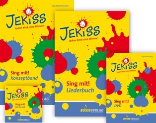 Jekiss Lehrerpaket (Konzeptband+Liederband+CD's+DVD)