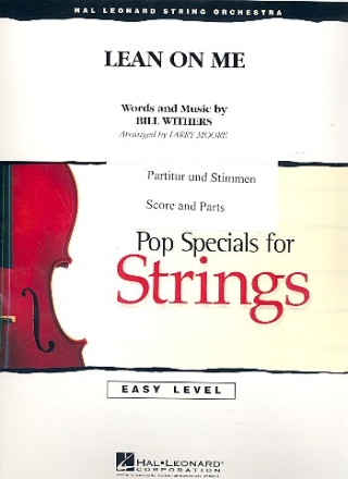 Lean on me: for string orchestra score and parts (8-8-4--4-4-4)