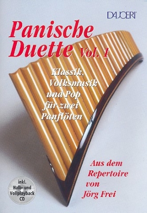 Panische Duette Band 1 (+CD) fr 2 Panflten Spielpartitur