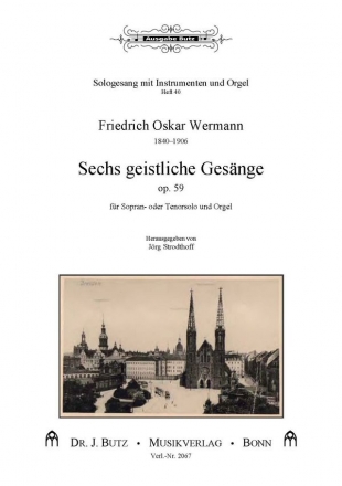 6 geistliche Gesnge op.59 fr Sopran (Tenor) und Orgel