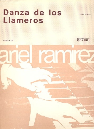 Danza de los Llameros para piano