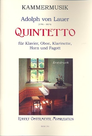 Quintett fr Klavier, Oboe, Klarinette, Horn und Fagott Stimmen