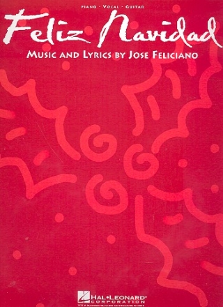 Feliz Navidad for piano/vocal/guitar