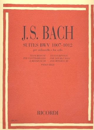 Suites BWV 1007-1012 fr Kontrabass