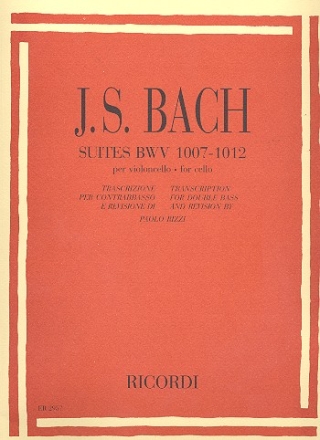 Suites BWV 1007-1012 fr Kontrabass