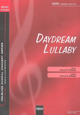 Daydream Lullaby fr Bass und gem Chor a cappella Partitur (en)