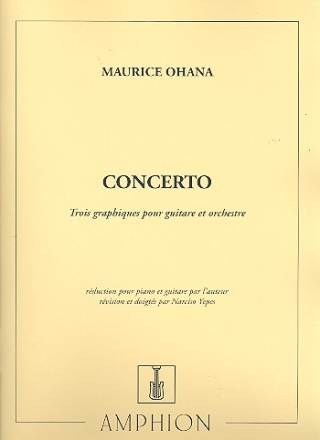 Concerto pour guitare et orchestre pour guitare et piano