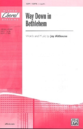 Way down in Bethlehem for mixed chorus a cappella score