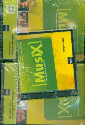 MusiX - Das Kursbuch Musik 1 (Klasse5/6) Paket (Lehrerband, 7-CD's, CD-ROM, DVD, Testgenerator), Einzelplatzversion