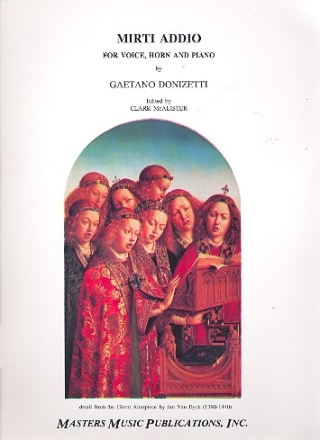 Mirti addio for voice, horn and piano score and horn part