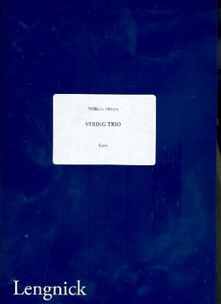 String Trio for violin, viola and cello score