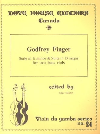 2 Suites for 2 bass viols score and parts