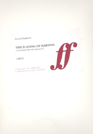 The Flaying of Marsyas op.42 Concertino for oboe and string quartet,  parts