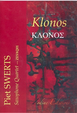 Klonos for 4 saxophones (SATBar) score and parts