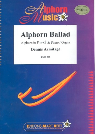 Alphorn Ballad for alphorn in F or Gb and piano (organ)
