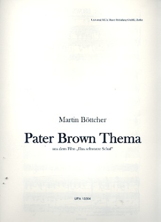 Pater Brown Thema fr Klavier