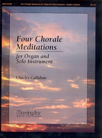 4 Chorale Meditations for 1-2 instruments and organ score and parts