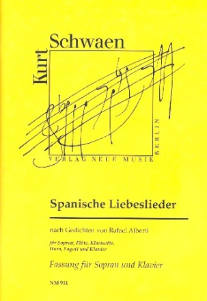 Spanische Liebeslieder fr Sopran und Klavier