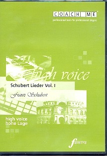 Schubert Lieder Band 1 fr hohe Stimme CD