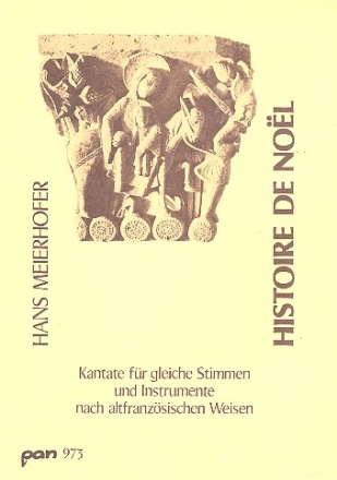 Histoire de Noel fr gleiche Stimmen und Instrumente Partitur