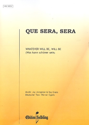 Que sera sera: fr Akkordeon (mit Text und Akkorden) (dt/en)