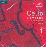 Cello Exam Pieces Grade 1 2010-2015 CD