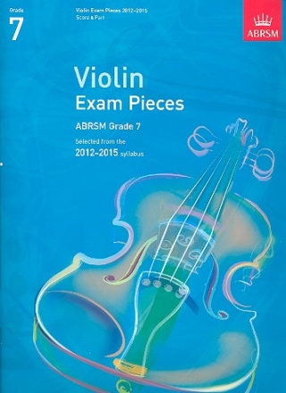 Selected Violin Exam Pieces Grade 7 (2012-2015) for violin and piano