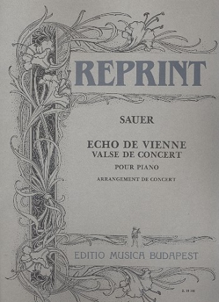 Echo de Vienne  pour piano