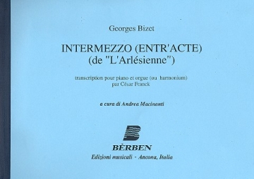Entr'acte de L'Arlsienne pour piano et orgue (harmonium)