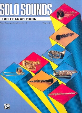 Solo Sounds for horn and piano vol.1 piano accompaniment level 1-3