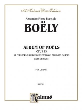 Album of Noels op.15 for organ