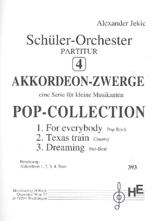 Akkordeonzwege Band 4 fr 4 Akkordeons und Bass Partitur