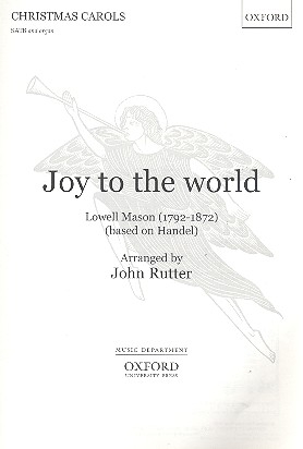 Joy to the World for mixed chorus and instruments vocal score