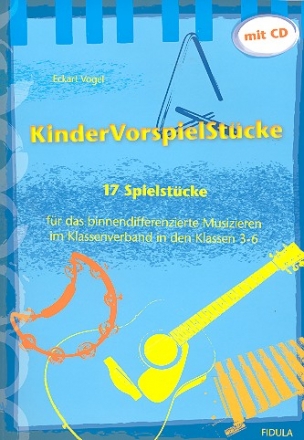 KinderVorspielStcke (+CD) fr flexibles Ensemble Partitur