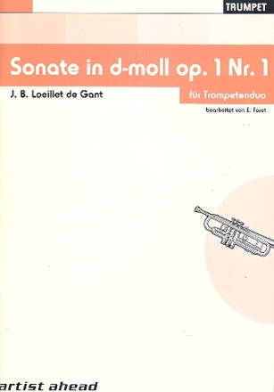 Sonate d-Moll op.1,1  fr 2 Trompeten Spielpartitur