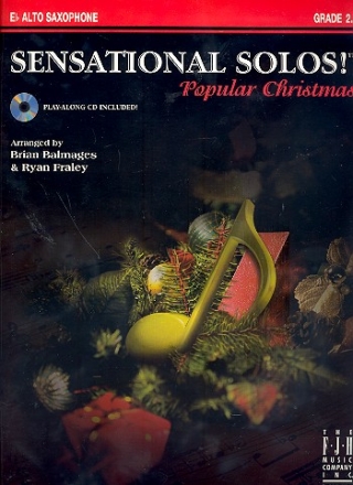 Sensational Solos - Popular Christmas (+CD) for alto saxophone