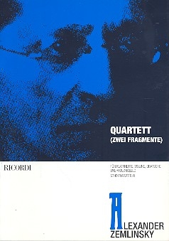 Quartett - 2 Fragmente fr Klarinette, Violine, Viola und Violoncello Studienpartitur