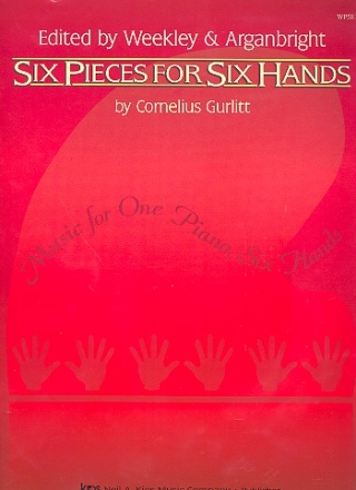 6 Pieces  for piano 6 hands score