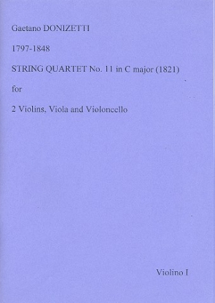 String Quartet in C Major no.11 parts