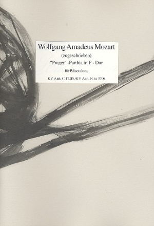 Prager Parthia F-Dur Nr.1 KVAnhC17.05 fr 2 Oboen, 2 Klarinetten, 2 Hrner und 2 Fagotte,  Partitur