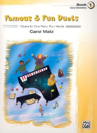 Famous & Fun Duets vol.1 for piano 4 hands score