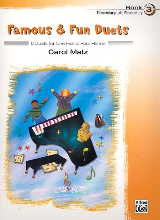 Famous & Fun Duets vol.3 for piano 4 hands score