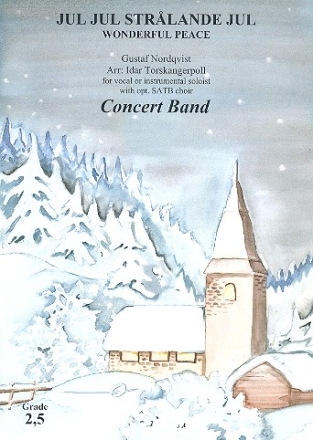 Wonderful Peace fr Solo und Blasorchester (gem Chor ad lib) Partitur und Stimmen